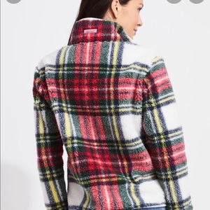 Tartan Supershep XL Vineyard Vines - Marshmallow Plaid Fleece